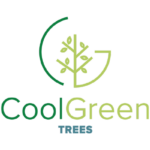Logo of Cool Green Trees featuring a stylized green tree inside a circular arrow