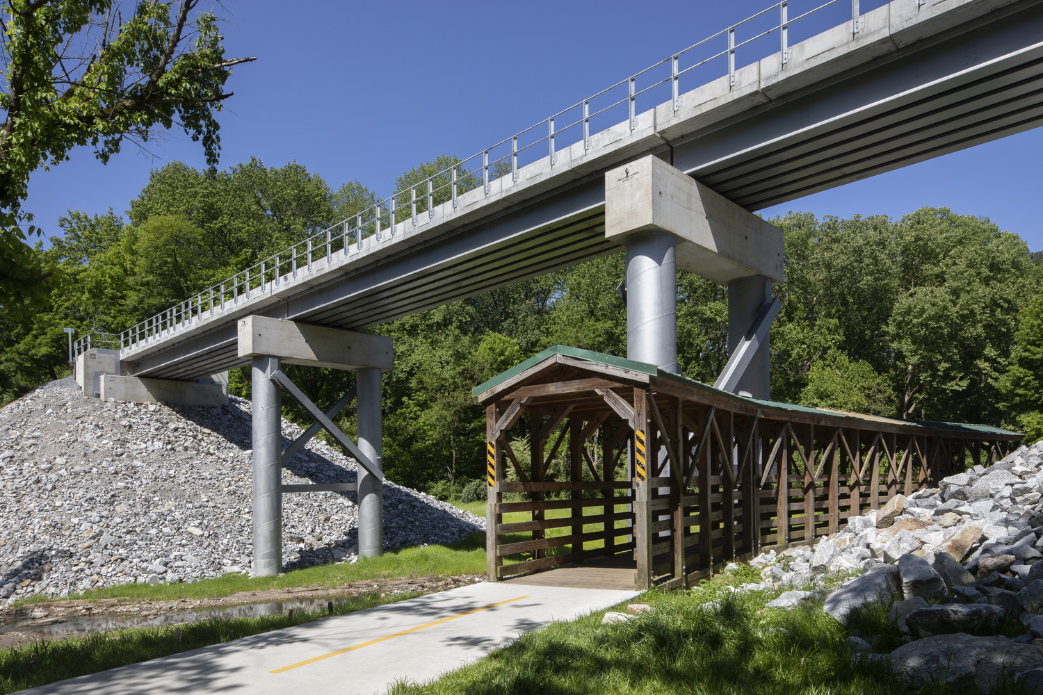Final photos of CSX Bridge at Tanyard Creek