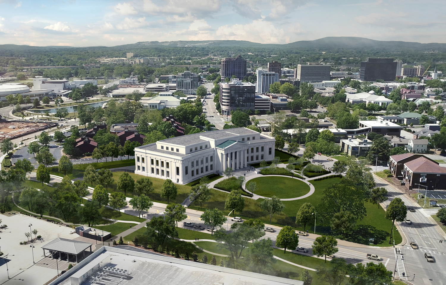 Ch 4 - page 7

U.S. Courthouse Huntsville - RENDERING